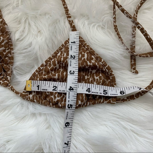 Burberry Animal Print Triangle Bikini - Picture 8 of 11